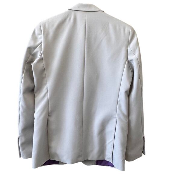 NORDSTROM OPPOSUITS Boys Gray 2 Piece Jacket Pant Set Size 16Y - Picture 3 of 11